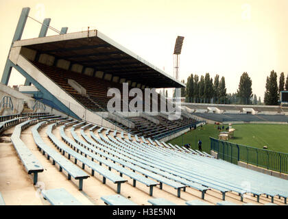 Tehelne Pole, Heimat von SK Slovan Bratislava, abgebildet im August 1996 Stockfoto