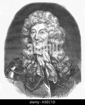 Französischer Marineoffizier ABRAHAM DUQUESNE (c 1610-1688) Stockfoto