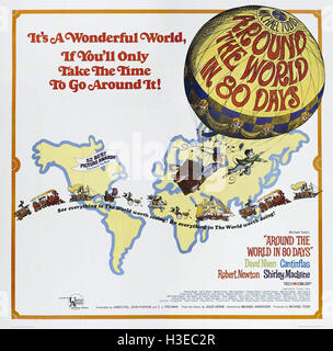 AROUND THE WORLD IN 80 Tagen 1956 United Artists film Stockfoto