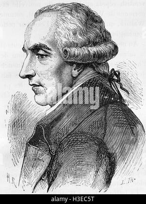 Französischen Mathematiker PIERRE-SIMON LAPLACE (1749-1827) Stockfoto