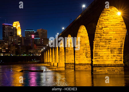 Stone Arch bunt Stockfoto