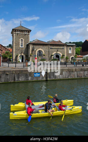 Das Pumphouse, Bar/Pub/Restaurant/Café, Harbouside, Bristol, UK. Lebensmittel Lebensmittel Essen Mahlzeiten Veranstaltungsort Stockfoto