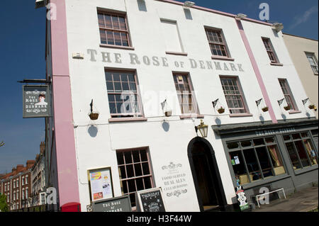 "Rose of Denmark" Wirtshaus in Hotwells, Bristol, UK. Stockfoto