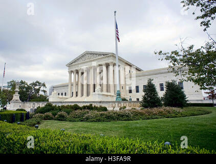 Supreme Court Gebäude in Washington DC. Stockfoto