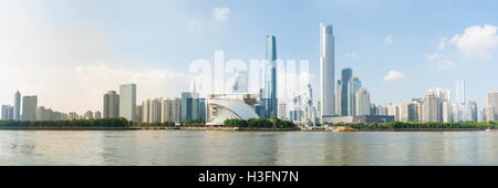 Guangzhou modernen Stadtbild Blick auf die Stadt, Guangdong Provinz, China Stockfoto