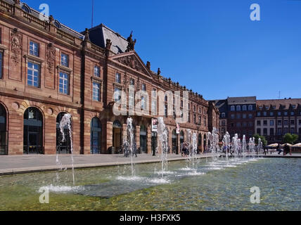 Strassburg Kleberplatz, Elsass in Frankreich - Kleber Platz in Straßburg, Elsass, Frankreich Stockfoto