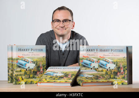 Jim Kay Harry Potter Illustrator. Stockfoto