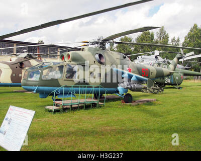 Mil Mi-24A Hind-B am Central Air Force Museum pic3 Stockfoto