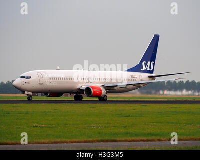 LN-RPR SAS Scandinavian Airlines Boeing 737-883 - Cn 30468 Start vom Schiphol pic1 Stockfoto