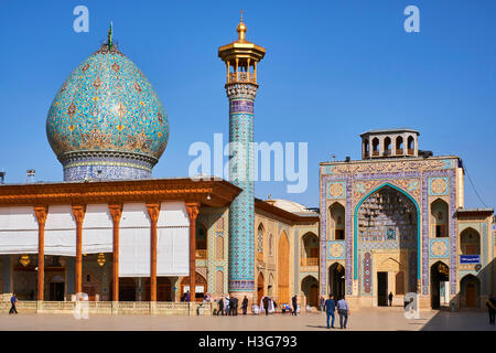 Iran, Provinz Fars, Shiraz, Shah Cheragh-mausoleum Stockfoto