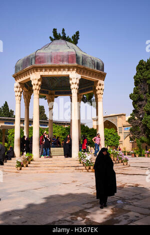 Iran, Provinz Fars, Shiraz, Grab von Hafez Stockfoto