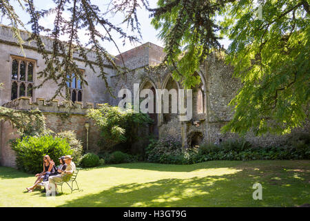 Abtei Gründen, Walsingham Abbey, wenig Walsingham, Norfolk, England, Vereinigtes Königreich Stockfoto