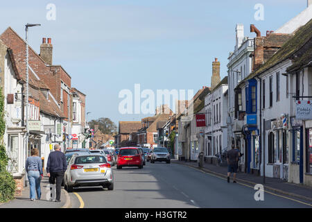 High Street, New Romney, Kent, England, Vereinigtes Königreich Stockfoto