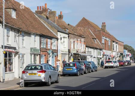 High Street, New Romney, Kent, England, Vereinigtes Königreich Stockfoto