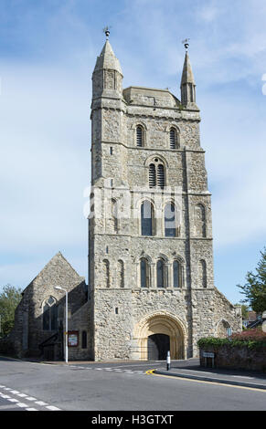 St. Nicholas Church, Church Road, New Romney, Kent, England, Vereinigtes Königreich Stockfoto