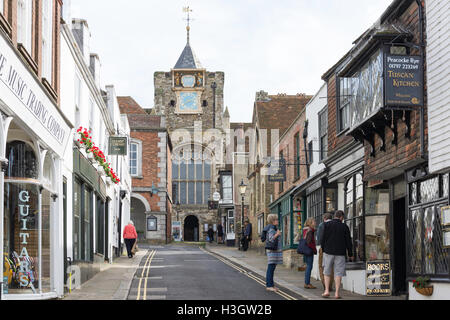 St. Marien Kirche, Lion Street, Roggen, East Sussex, England, Vereinigtes Königreich Stockfoto