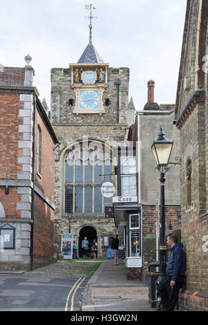 St. Marien Kirche, Lion Street, Roggen, East Sussex, England, Vereinigtes Königreich Stockfoto