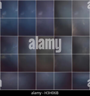 Foto von abstrakten Hintergrund mit quadratischen Fliesen. Stockfoto