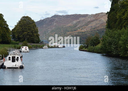 Fort Augustus im Loch Ness in den schottischen Highlands Stockfoto