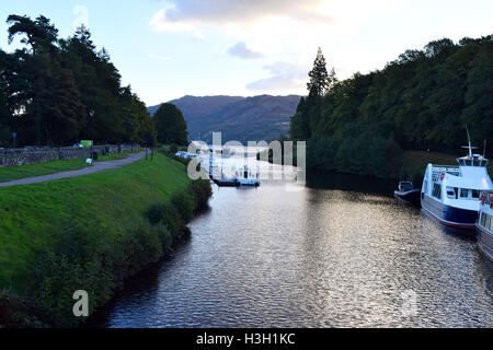 Fort Augustus im Loch Ness in den schottischen Highlands Stockfoto