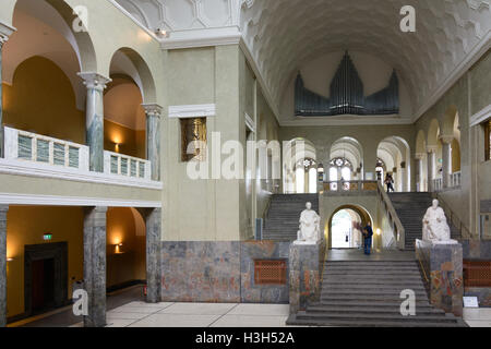 München, München: Ludwig-Maximilians-Universität (Universität), Treppenhaus, Oberbayern, Oberbayern, Bayern, Bayern, Deutschland Stockfoto