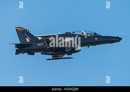 T2 Hawk schnellen Jet. RAF Valley Anglesey North Wales Uk Stockfoto