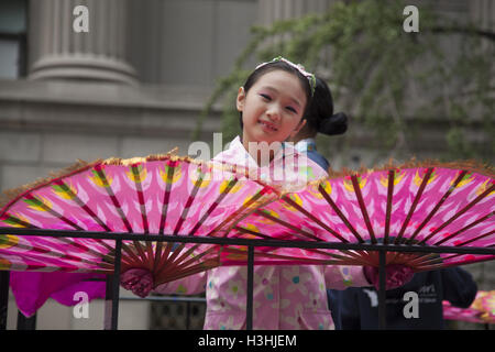 36. jährliche Koreanisch Day Parade & Festival in der 6th Avenue in New York City. Stockfoto