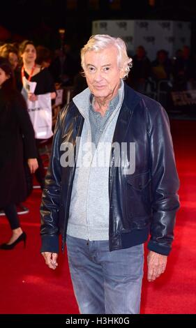 Paul Verhoeven besucht eine Screening der Elle während des BFI London Film Festival im Damm Garten Kino in London. Stockfoto