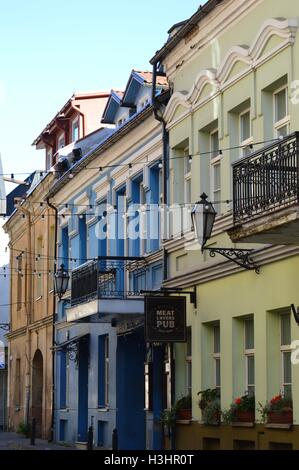 Sehenswürdigkeiten von Vilnius Stockfoto