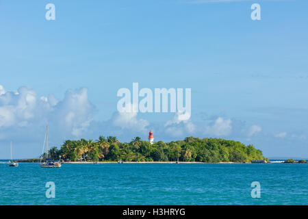 Îlet du Gosier - Le Gosier Islet, Guadeloupe Stockfoto