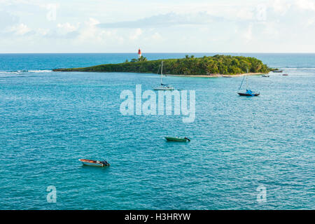 Îlet du Gosier - Le Gosier Islet, Guadeloupe Stockfoto