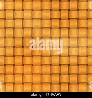 Leuchtend gelbe Sennit Muster Stock Vektor