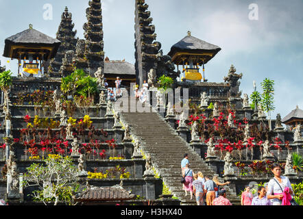 Besakih-Tempel. Bali. Indonesien, Asien. Stockfoto