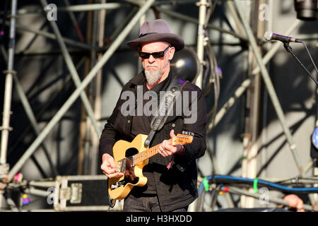 BARCELONA - 30 Mai: Fernsehen (legendäre Rockband) Leistung bei Heineken Primavera Sound Festival 2014 (PS14). Stockfoto