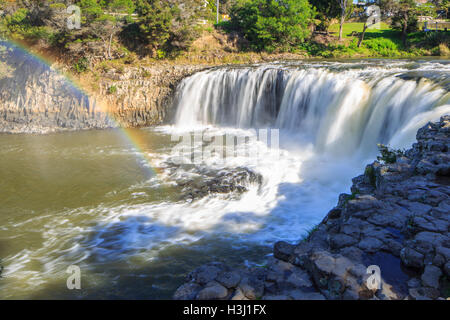 Haruru Falls in der Nähe von Paihia in der Bay of Islands in Neuseeland Stockfoto