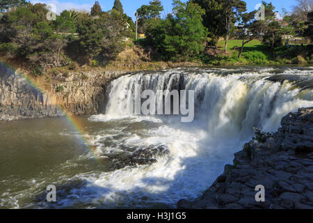 Haruru Falls in der Nähe von Paihia in der Bay of Islands in Neuseeland Stockfoto