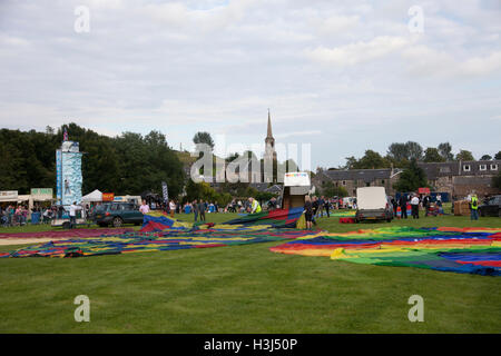 Strathaven Ballonfestival 2016 Stockfoto