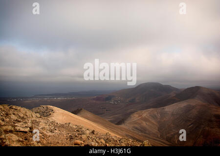 Ajache Grande - hacha Grande Playa Blanca Lanzarote Stockfoto