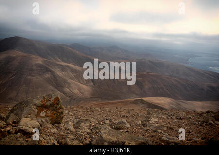 Ajache Grande - hacha Grande Playa Blanca Lanzarote Stockfoto