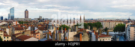 Lyon (Frankreich) high-Definition malerischen panorama Stockfoto