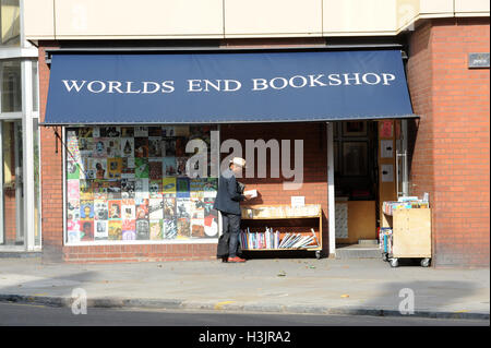 Weltweit Ende Buchhandlung in Chelsea, London. Stockfoto