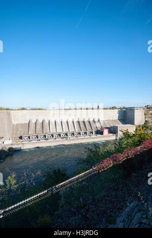 Robert Moses Niagara Kraftwerk in Lewiston New York USA Stockfoto