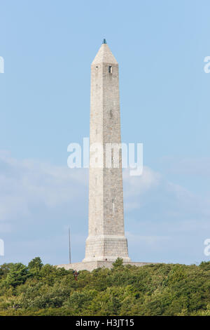 High Point Denkmal, errichtet um zu Ehren der Kriegsveteranen, befindet sich in High Point State Park in Montague, New Jersey. Stockfoto