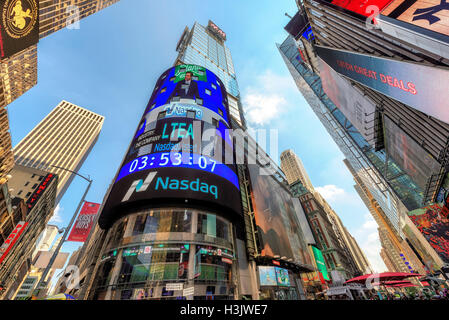 Times Square in New York Stockfoto