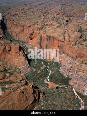 Bungle Bungle Range, Luftaufnahme. Stockfoto