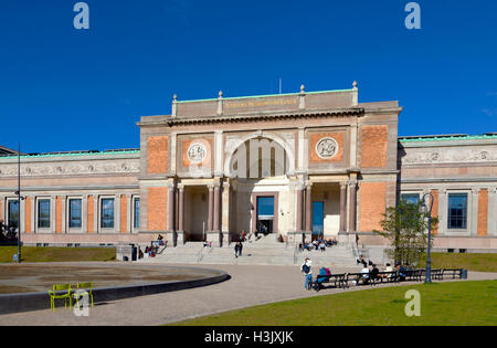 Die Nationalgalerie von Dänemark. Statens Museum für Kunst in Kopenhagen, Dänemark. Stockfoto