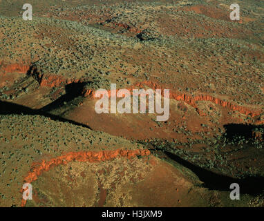 Südwestseite der Hamersley Range, Stockfoto