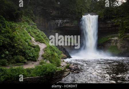 Minnehaha Fälle in Minnesota Stockfoto