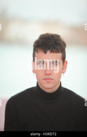 49 Festival Internacional de Cinema fantastische de Catalunya-Sitges 2016.  Photocall La Propera Pell.  Alex Monner. Stockfoto