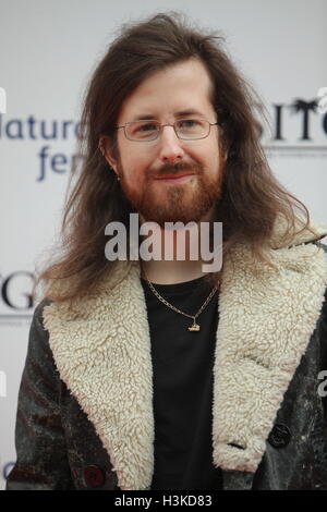 49 Festival Internacional de Cinema fantastische de Catalunya-Sitges 2016.  Photocall It Flecken Sand rot.  Colin Minihan. Stockfoto